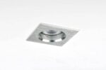 Aluminum design recessed spotlight