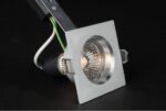 Aluminum design recessed spotlight