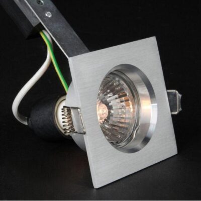 Aluminum design recessed spotlight