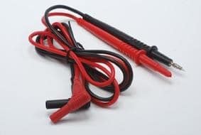 Test leads for multimeter with safety plugs