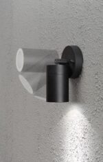 Lampe murale noire spot led