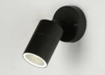 Lampe murale noire spot led