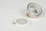 IP65 tiltable recessed spotlight white