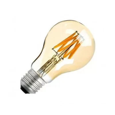 E27 filament LED lamp 8W dimbaar GOLDEN