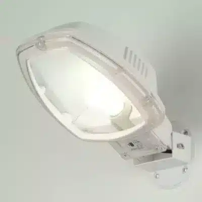 White outdoor lamp