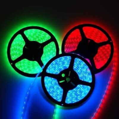 RGB LED STRIP 12V , 300 SMD 5050 LED'S IP44 5m