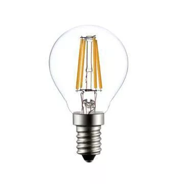 Ampoule à filament LED E14 4W dimmable 2700k P45