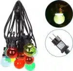 Lichtsnoer - LED Lampjes Slinger - 10 Kleuren LED lampen - 8 Meter - IP44
